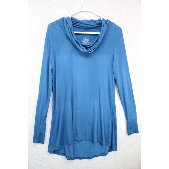 Cuddl Duds Long Sleeve Cowl Neck Tunic-Medium-Softwear w/Stretch-Thumbholes - Picture 1 of 9